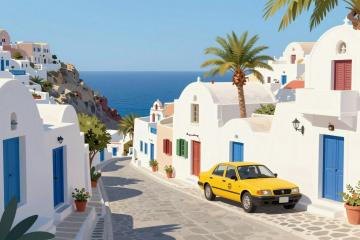 Illustrative header image for Taxis & Transfers