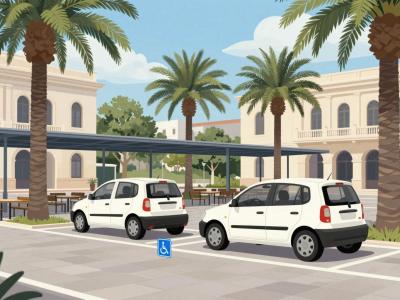 AI-generated illustration of Miaouli Park