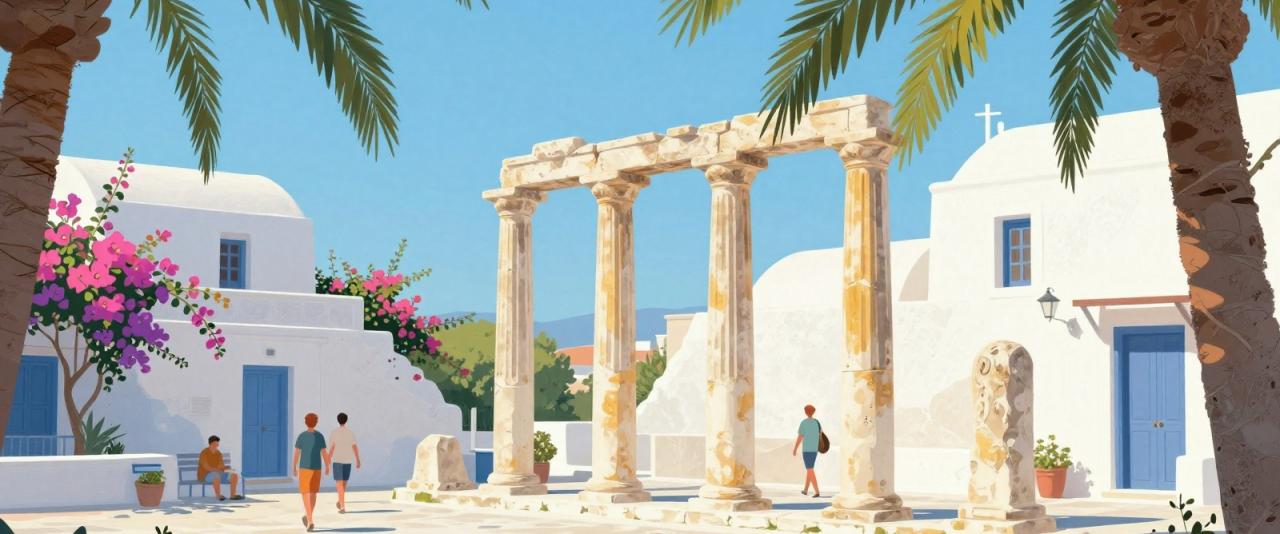 Illustrative header image for The Ancient Agora of Kos and the Town's Other Ruins: A Visitor's Guide
