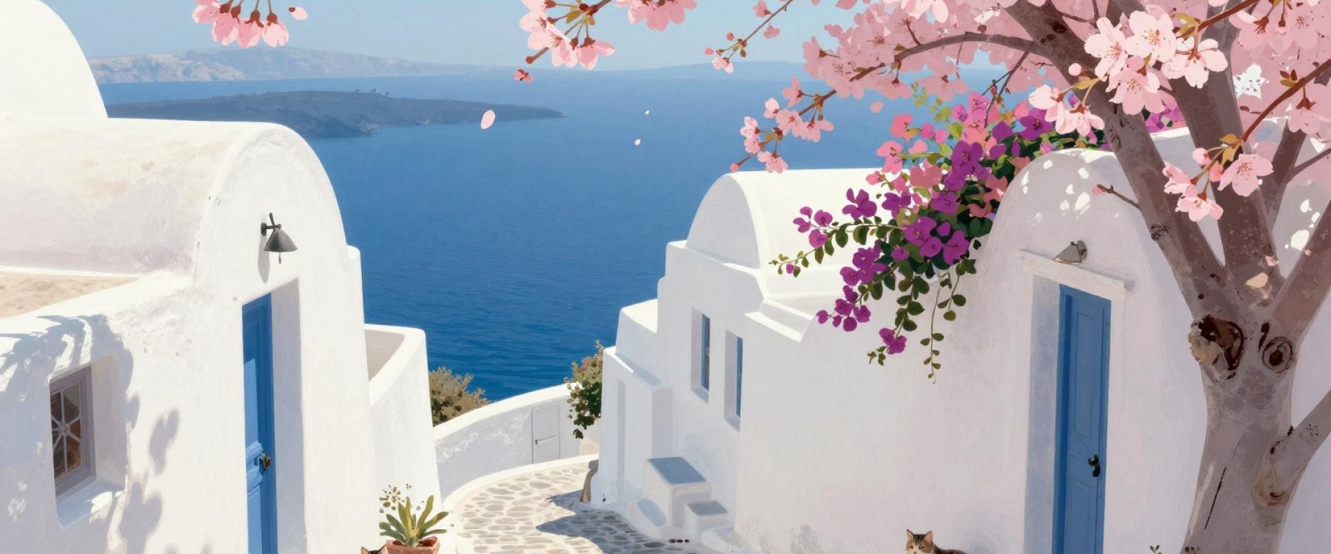 Spring in Santorini