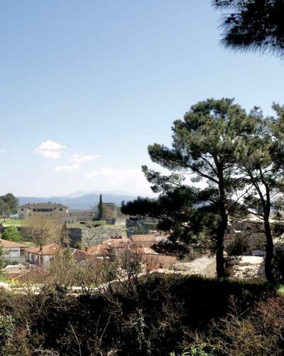 Walls and trees of Its Kale, the inner citadel of Ioannina castle