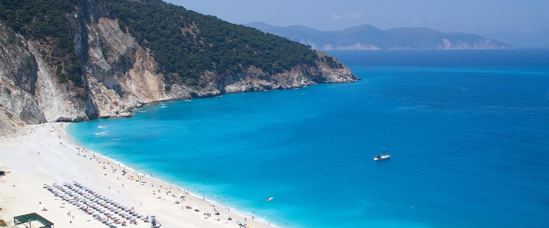Myrtos Beach